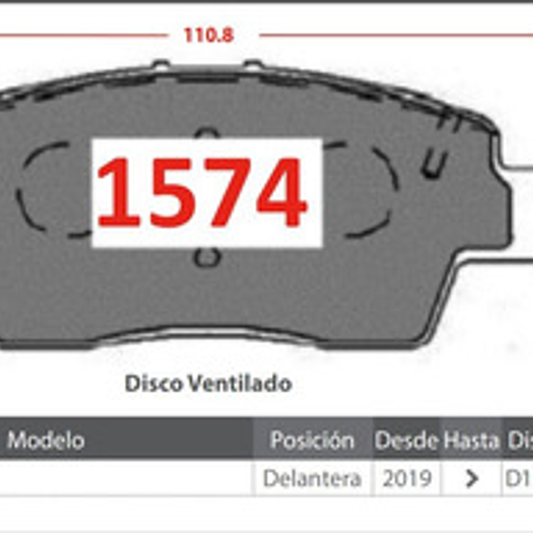 Pastillas Freno Delanteras Gtx Para Renault Kwid 2