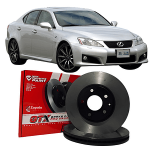 Discos De Freno Traseros (par) Gtx Lexus Is250 2009-2015