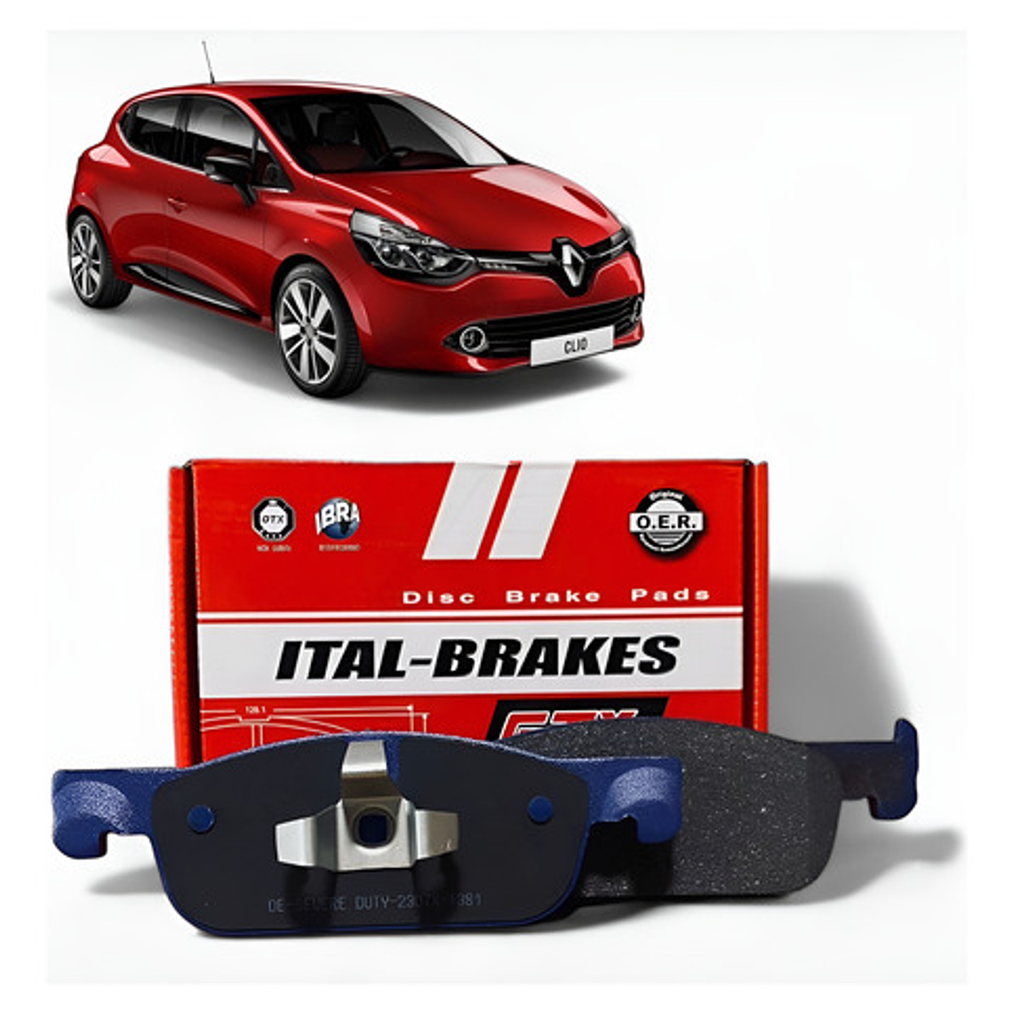 Pastilla De Freno Delantera Renault Clio Iv 1.2 2012-2020 1