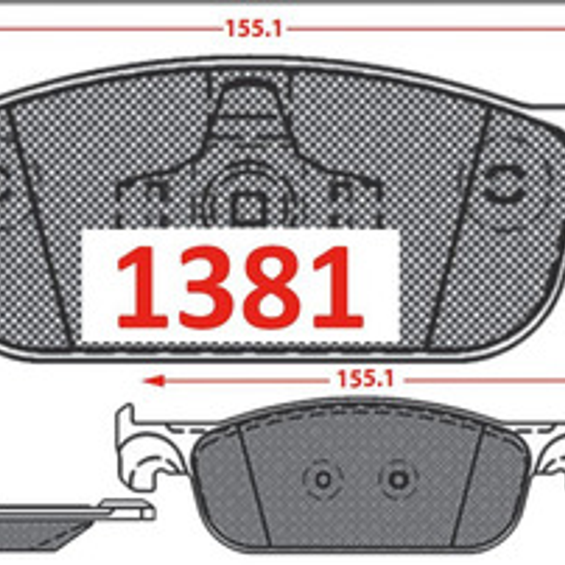 Pastilla De Freno Delantera Renault Clio Iv 1.2 2012-2020 3