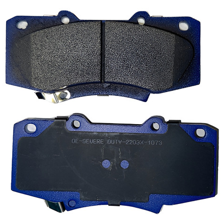 Discos + Pastillas Freno Delanteras Toyota Vigo Kun35 09-15 3