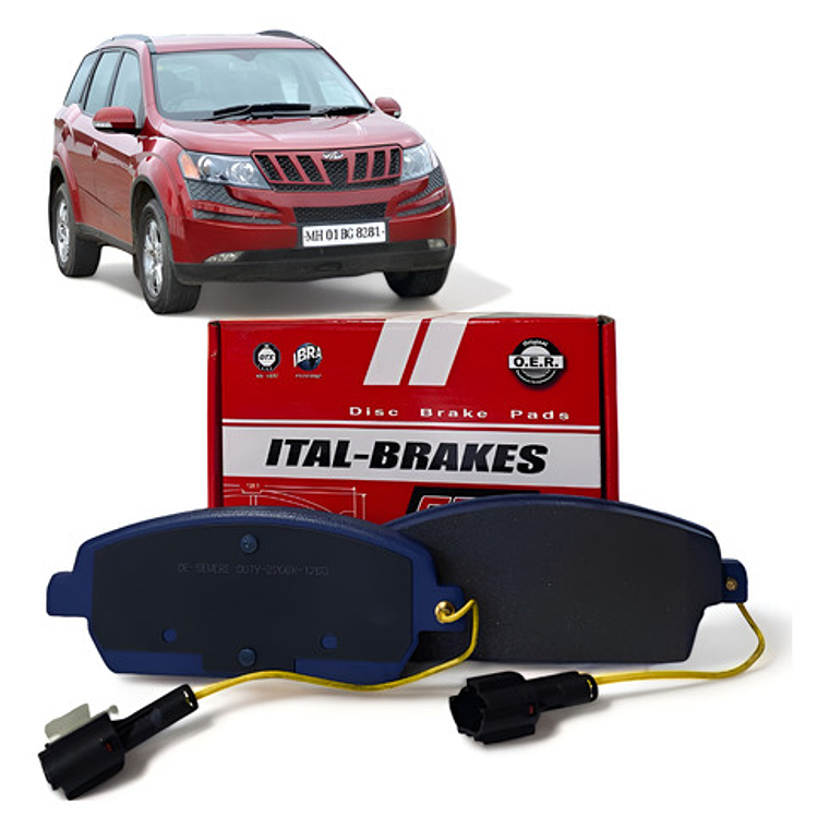  Pastillas De Frenos Delanteras Mahindra Xuv-500 2013-2019 1