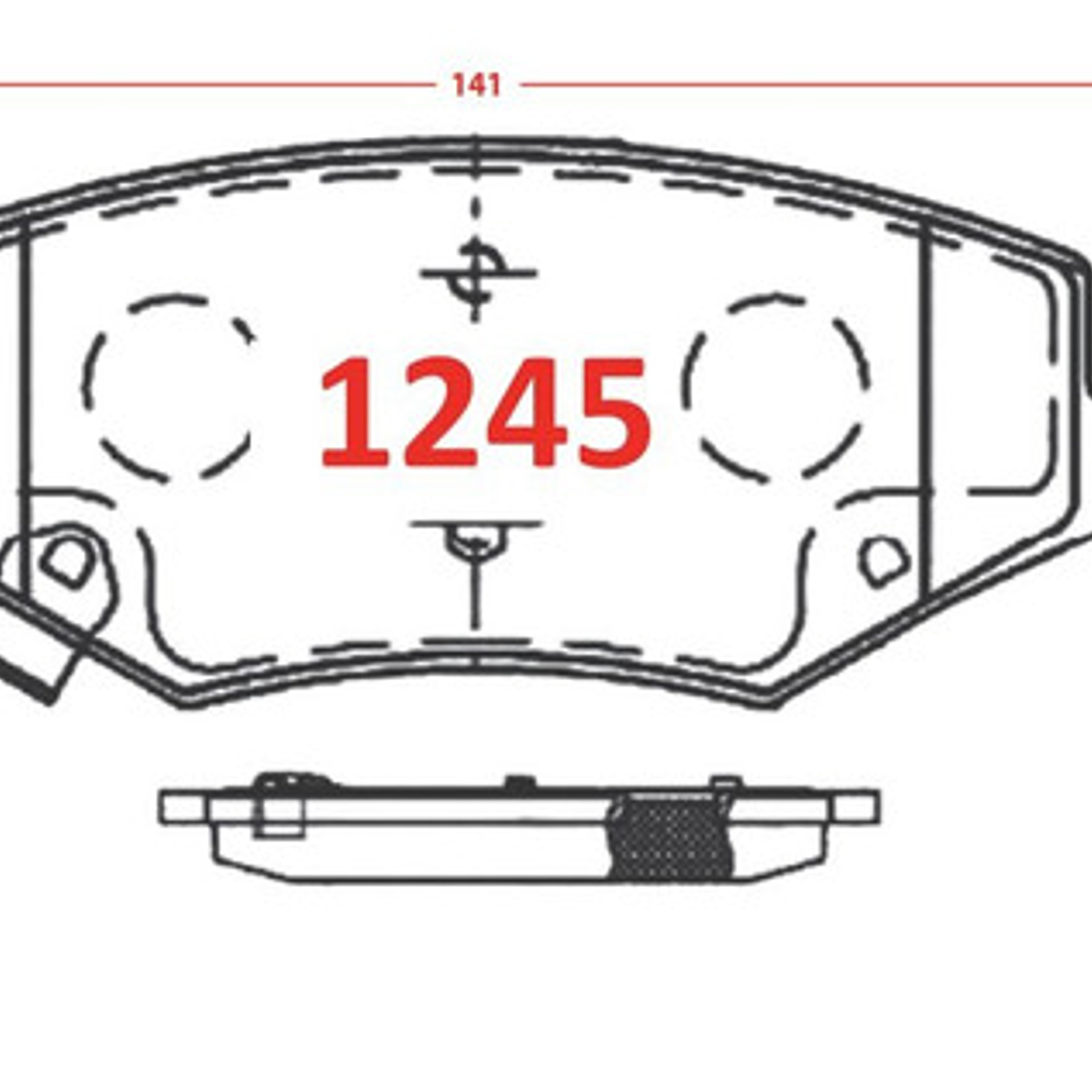 Pastillas De Freno Delanteras Gtx - Jac S4 1.5-1.6  2