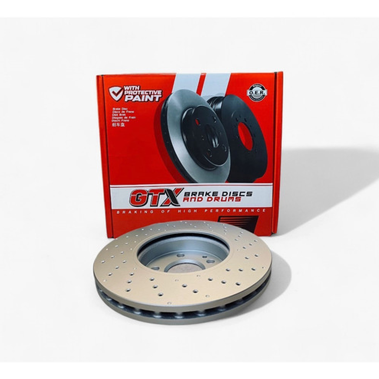 Discos Freno Delanteros Perforados Mercedes Benz A200 3