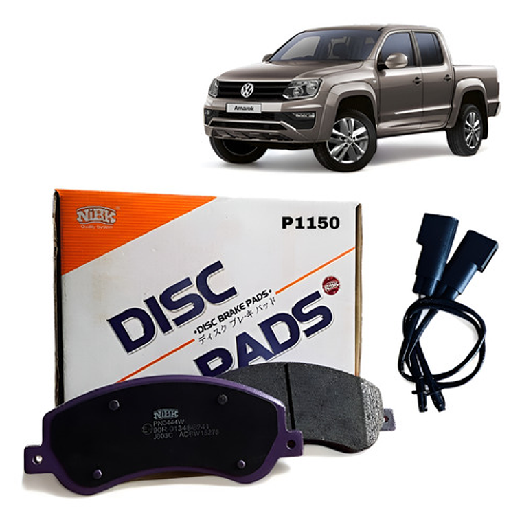 Pastillas Freno Delanteras Volkswagen Amarok 2.0 Tdi Nibk 1