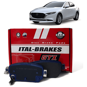 Pastillas De Frenos Traseras Gtx Para Mazda 6 2.0 Año 2015 +