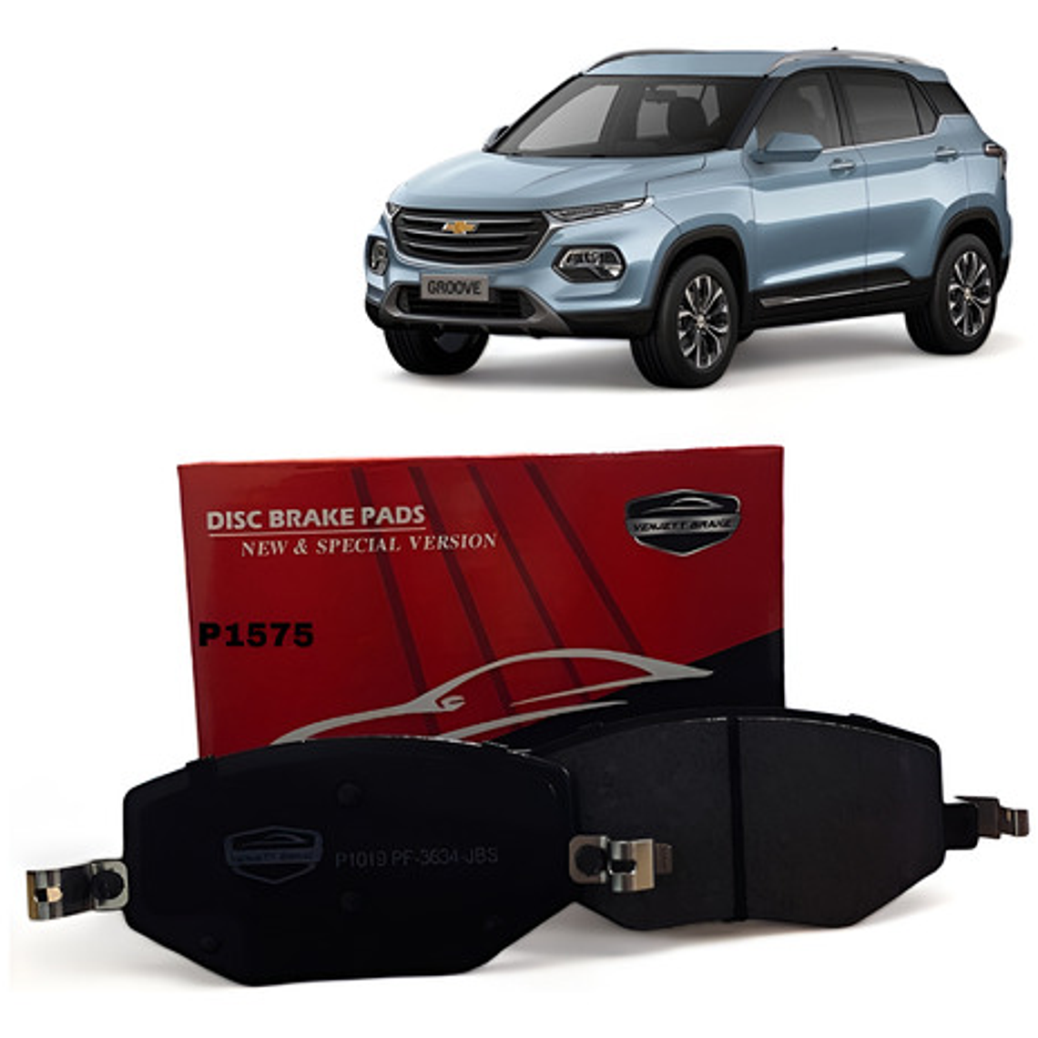 Pastillas Freno Delanteras Chevrolet Groove 2021 + 1