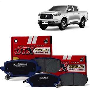 Pastillas Freno Cerámica Del+tras Great Wall Poer 2.0 2020+