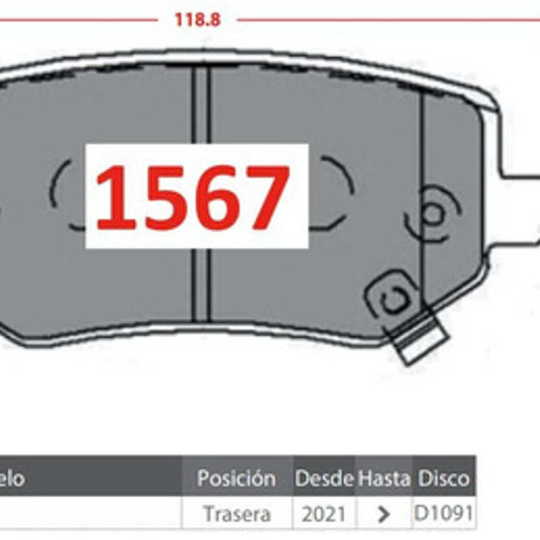 Pastillas Freno Cerámica Del+tras Great Wall Poer 2.0 2020+ 4