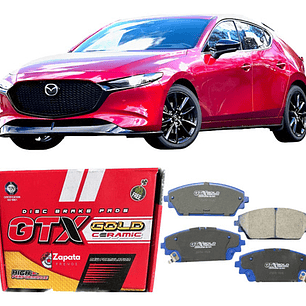 Pastillas Freno Delanteras Cerámica Para Mazda 3 Año 2019+