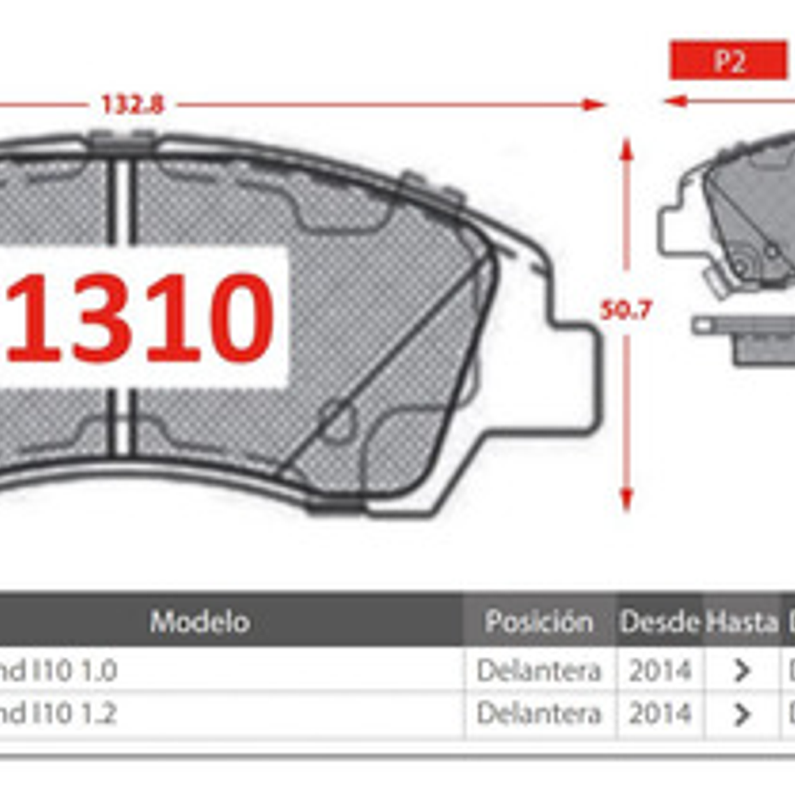 Pastillas De Freno Delanteras Gtx Mahindra Kuv100 2