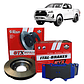 Discos + Pastillas Delanteras Gtx Toyota Hilux 2016-22 - Miniatura 1