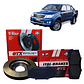 Discos + Pastillas Freno Delanteras Toyota Hilux 2.5 09-15 - Miniatura 1