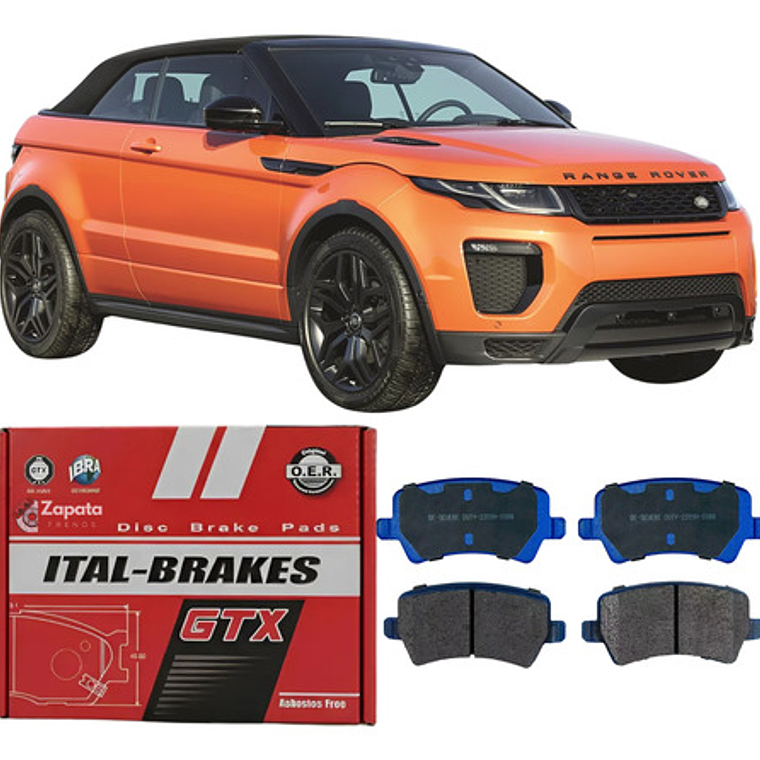 Pastillas Traseras Range Rover Evoque 2.0 2011-2019 1