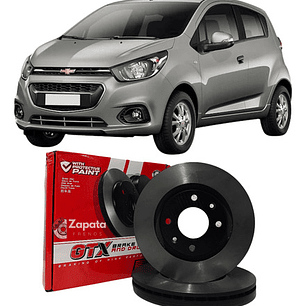Par Discos Delanteros Chevrolet Spark Gt 2012-2019