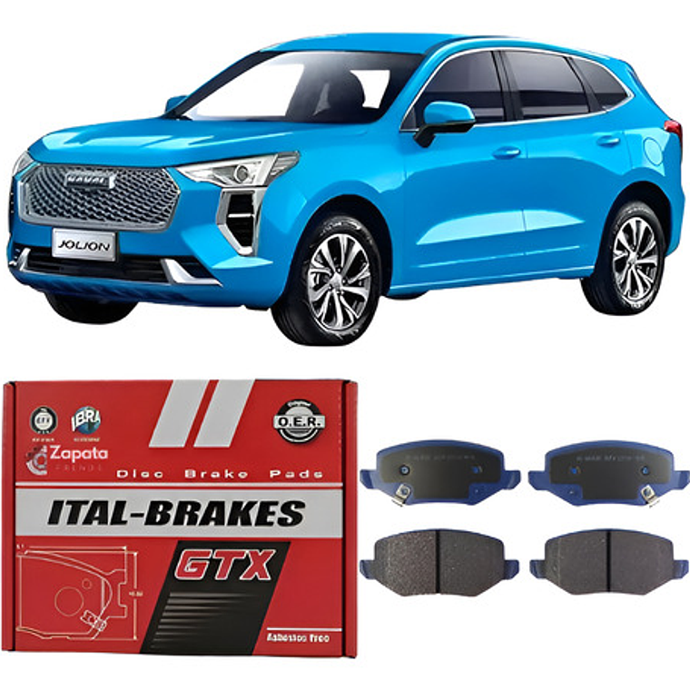 Pastillas De Frenos Traseras Gtx - Haval Jolion 2021+ 1