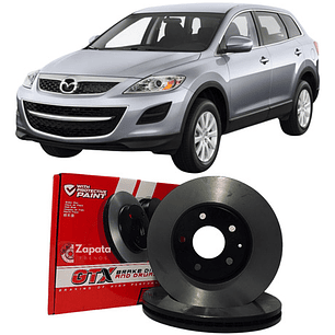 Discos Freno Traseros Gtx Para Mazda Cx9 Año 2006-2018