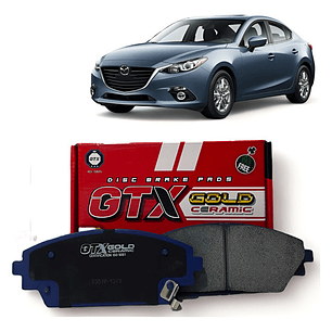 Pastillas Freno Delanteras Cerámica Mazda 3 2014 +