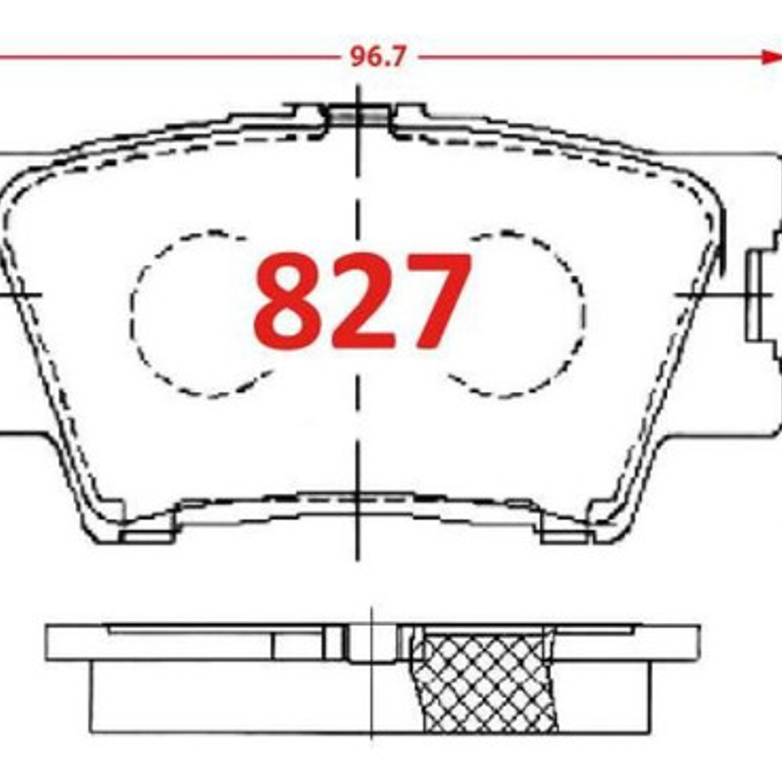 Pastillas Freno Traseras Ceramicas Toyota Rav4 2004-2019 3