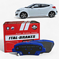 Pastillas Freno Delanteras Y Traseras Para Hyundai Veloster - Miniatura 4