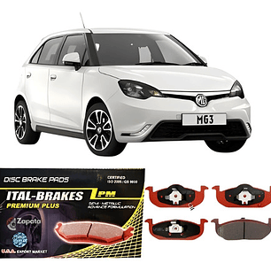 Pastillas Freno Delanteras Mg3 1.5 2011 +