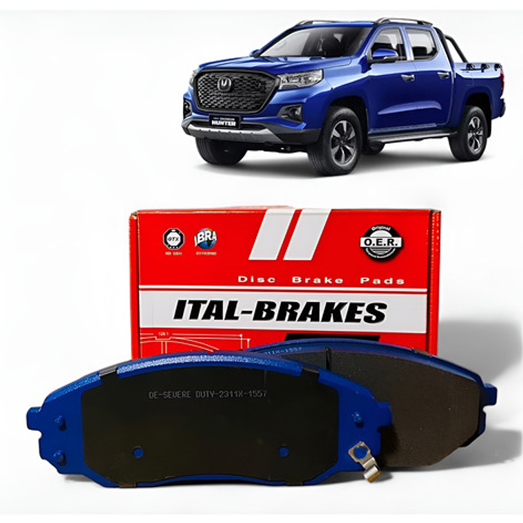 Pastilla Freno Changan Hunter 1.9 2021 En Adelante 1