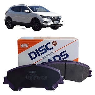 Pastillas Freno Delanteras Nibk Nissan Qashqai Ii 2015-2020