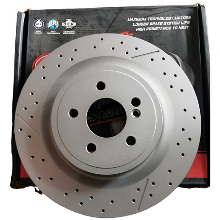 Discos Freno Perforados Mercedes Benz A45 W176 1