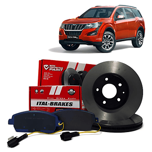 Kit Discos Y Pastillas Freno Delanteras Mahindra Xuv 500 