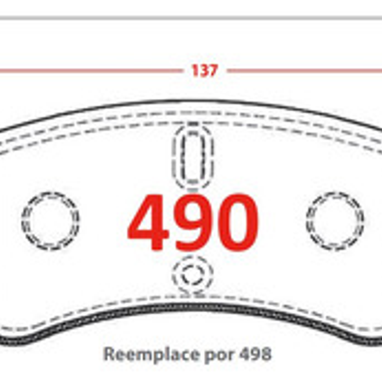 Pastillas Freno Delanteras Gtx Platinum Peugeot 301 +seguros 2