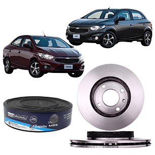 Discos Freno Mds Para Chevrolet Prisma - Onix (par)