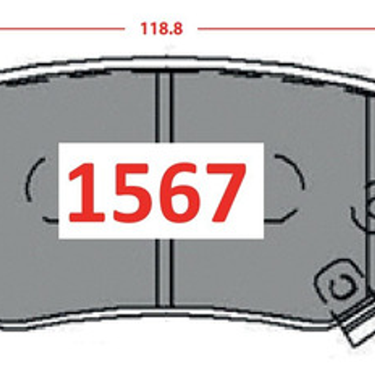 Pastillas Freno Tras Gtx Para Great Wall Poer 2.0 2020+ 3
