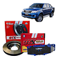 Discos + Pastillas De Freno Delantera Toyota Hilux 3.0 12-15 - Miniatura 1