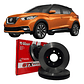 Discos Freno Delanteros Gtx Para Nissan Kicks 2017+ - Miniatura 1