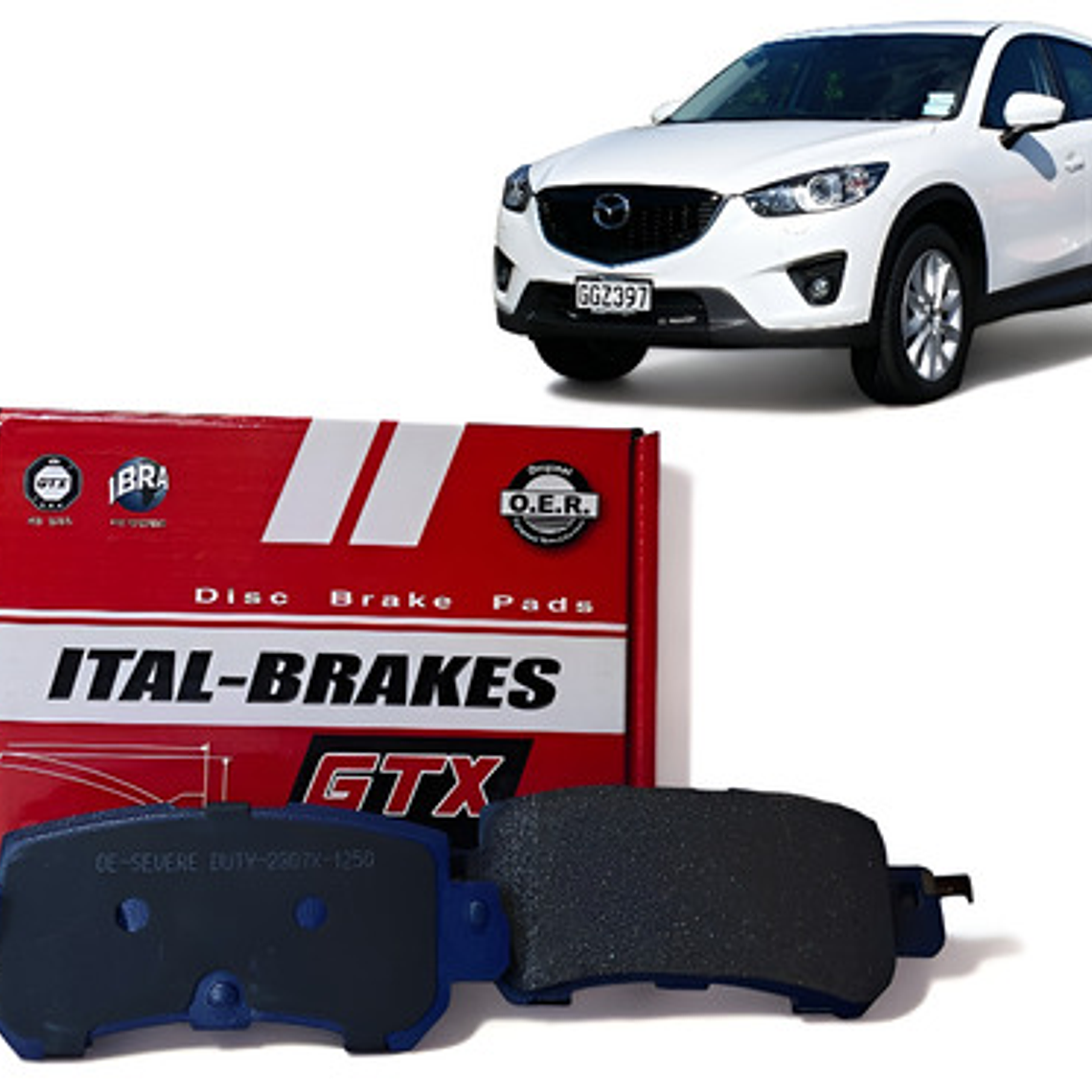 Pastillas De Frenos Traseras Mazda Cx5 2012-2024 1