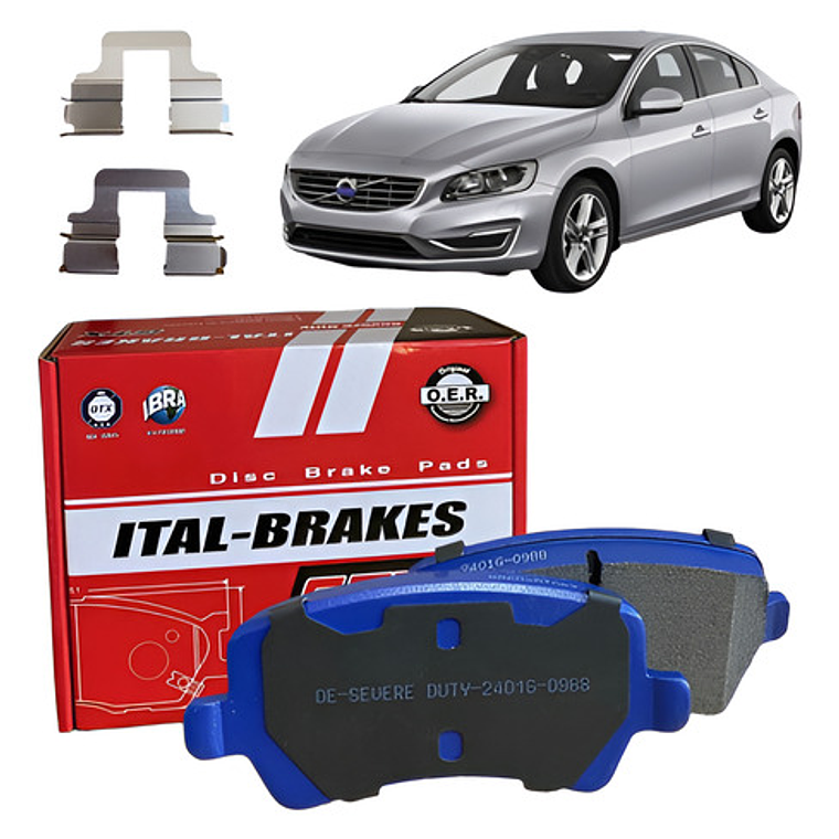 Pastillas Freno Traseras Para Volvo S60 Desde Año 2010 1