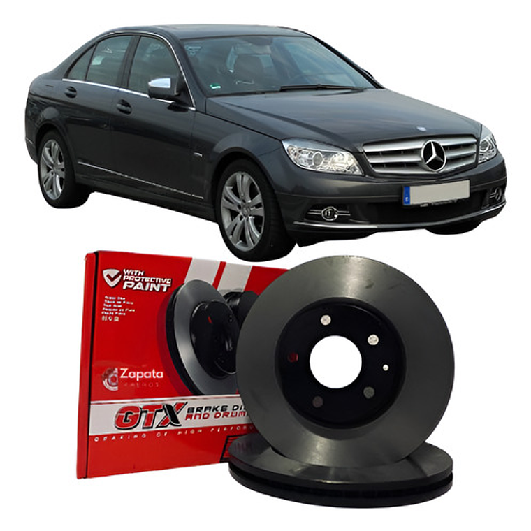Discos Freno Delanteros Mercedes Benz C180 W204 2007-2014 1