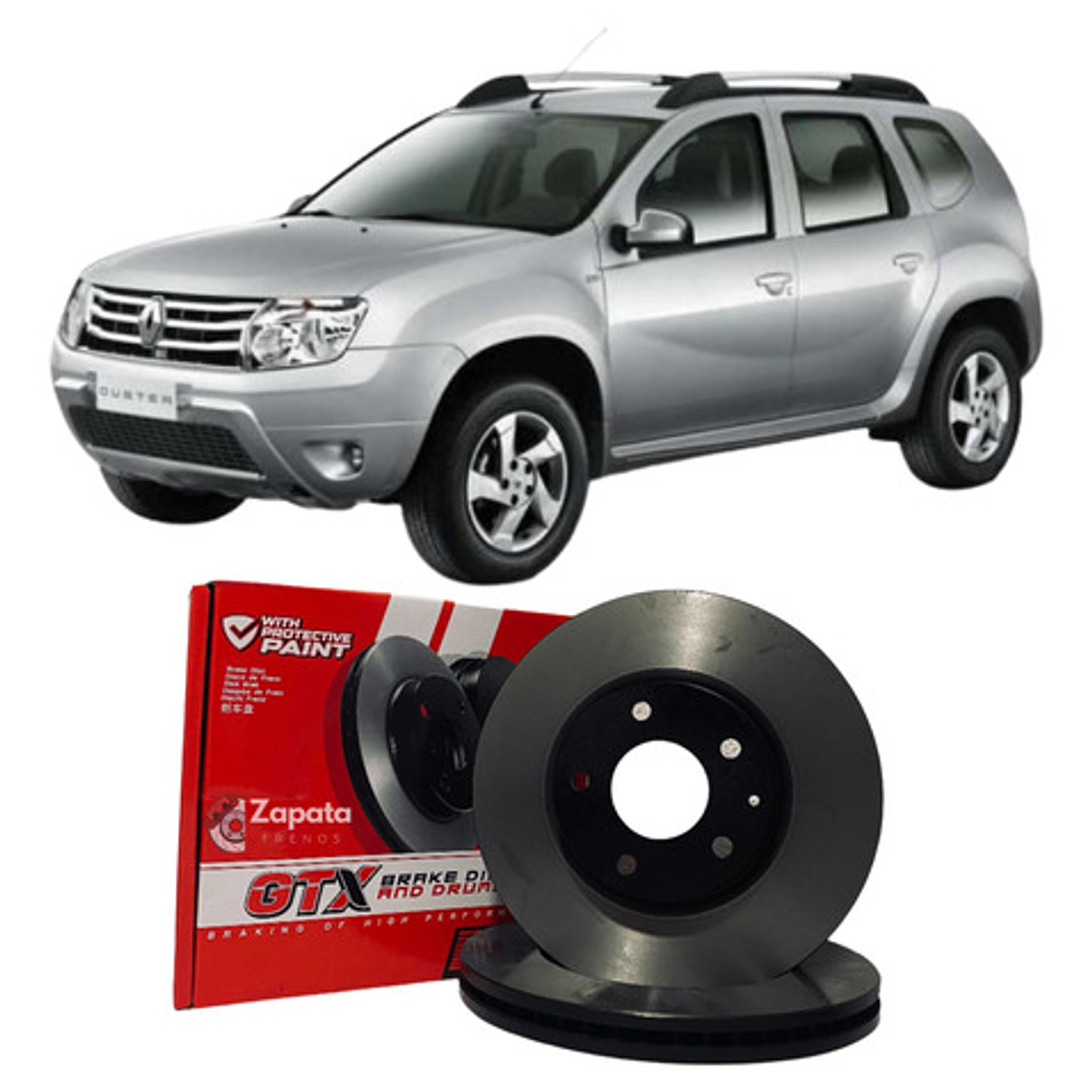 Discos De Freno Delanteros Renault Duster 1.6 2011-2016 1