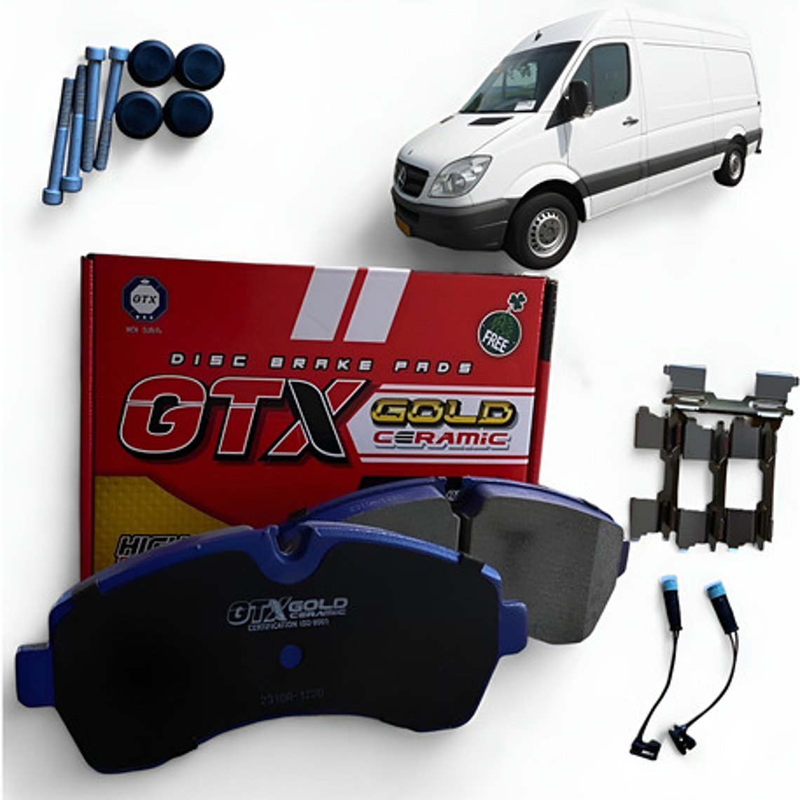 Pastillas De Freno Delanteras Mercedes Benz Sprinter 515 C D 1