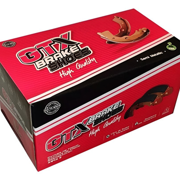 Balatas De Freno Gtx Para Chevrolet Sail 2010+ 1