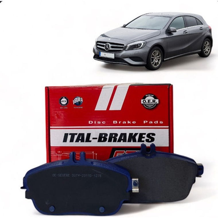 Kit Discos Y Pastillas Freno Del - Mercedes Benz A250 W176 6