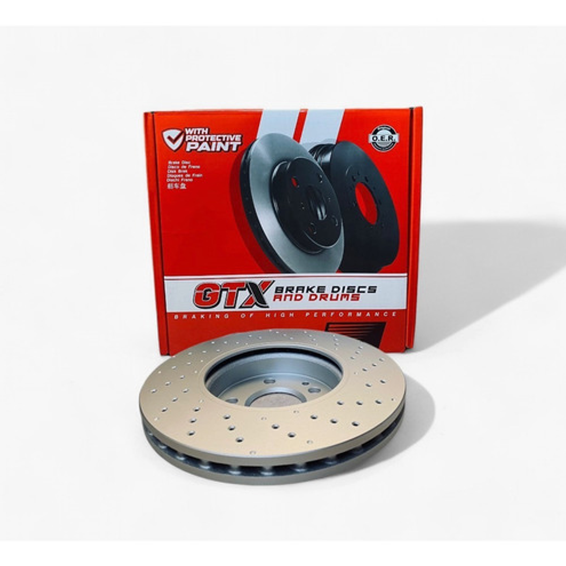 Discos Freno Delanteros Perforados Mercedes Benz Cla180-200 2