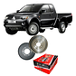 Tambores Freno Gtx (par) Para Mitsubishi L200 2006 -  - Miniatura 1