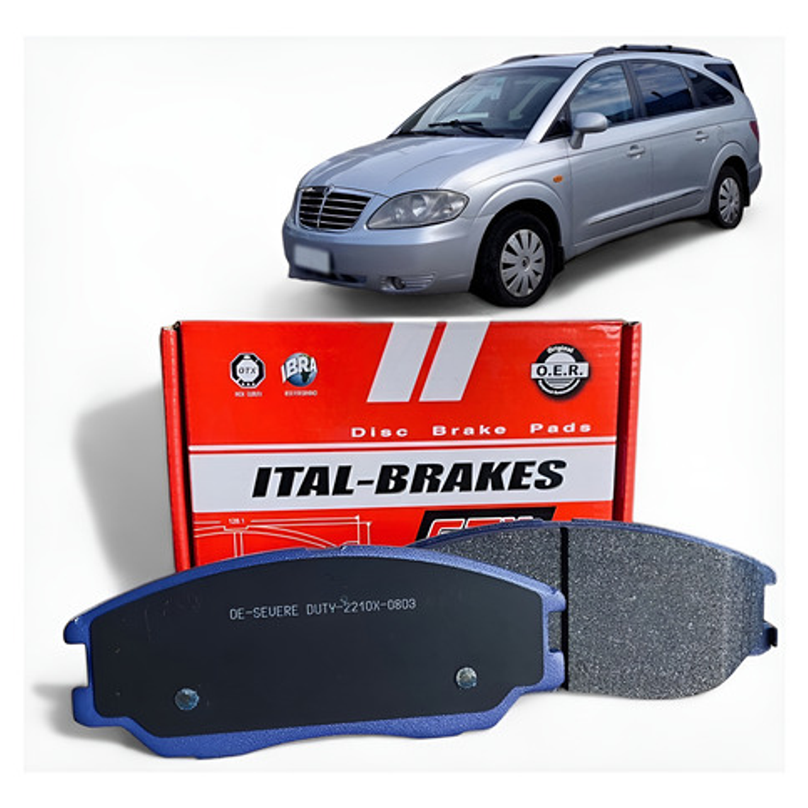 Pastillas De Frenos Delanteras Ssangyong Stavic 2004- 1