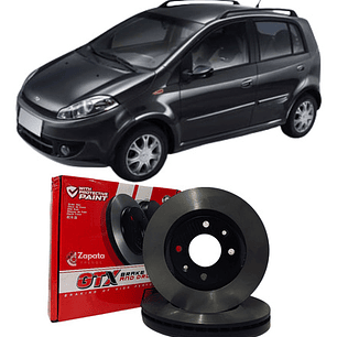 Discos Freno Delantero ( Par) Chery Face 1.3 2010-2015