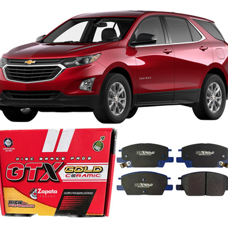 Pastillas Freno Delanteras Cerámica Chevrolet Equinox 2018+ 1