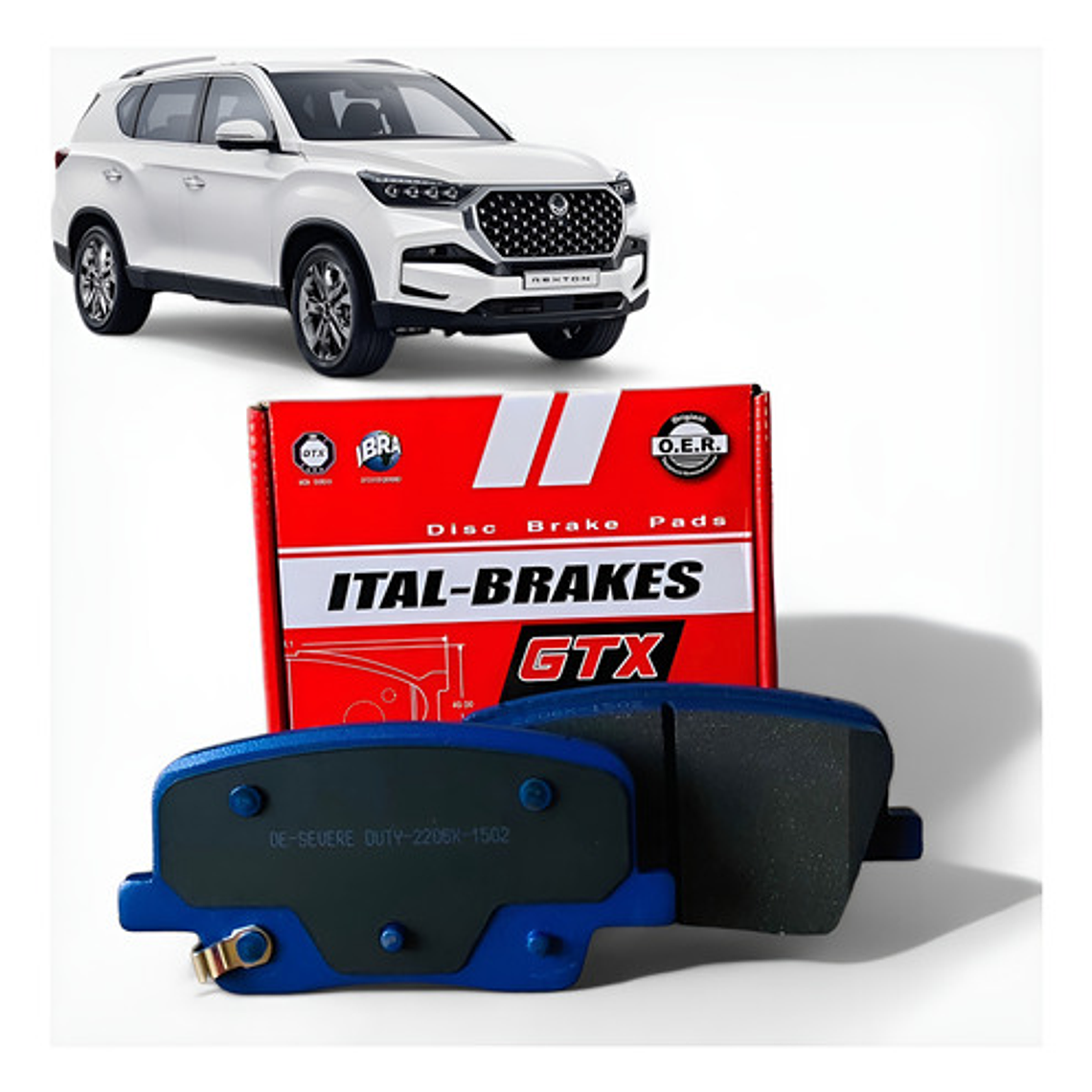 Pastillas De Frenos Traseras Ssangyong Rexton 2.2 2018-2020 1