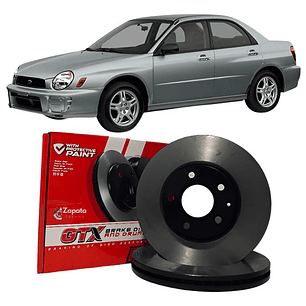 Discos De Freno Delanteros Subaru Impreza 2001-2017 Gtx/par