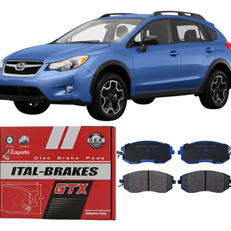 Pastillas De Frenos Delanteras Subaru Xv Crosstrek 2013-2018 1