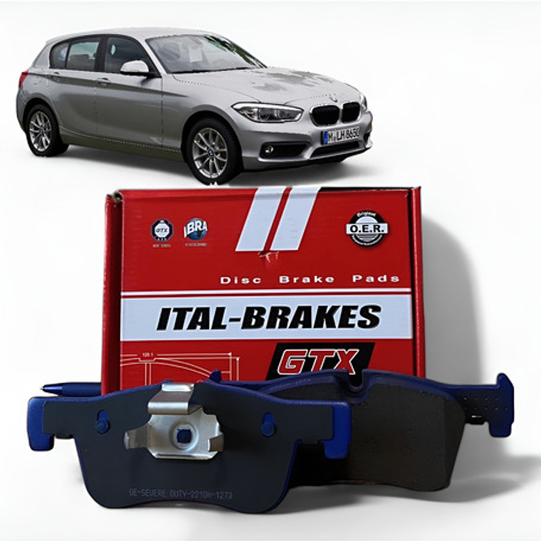 Pastillas Freno Delanteras Bmw 114-116-118 (f20/21)/ 2010-  1